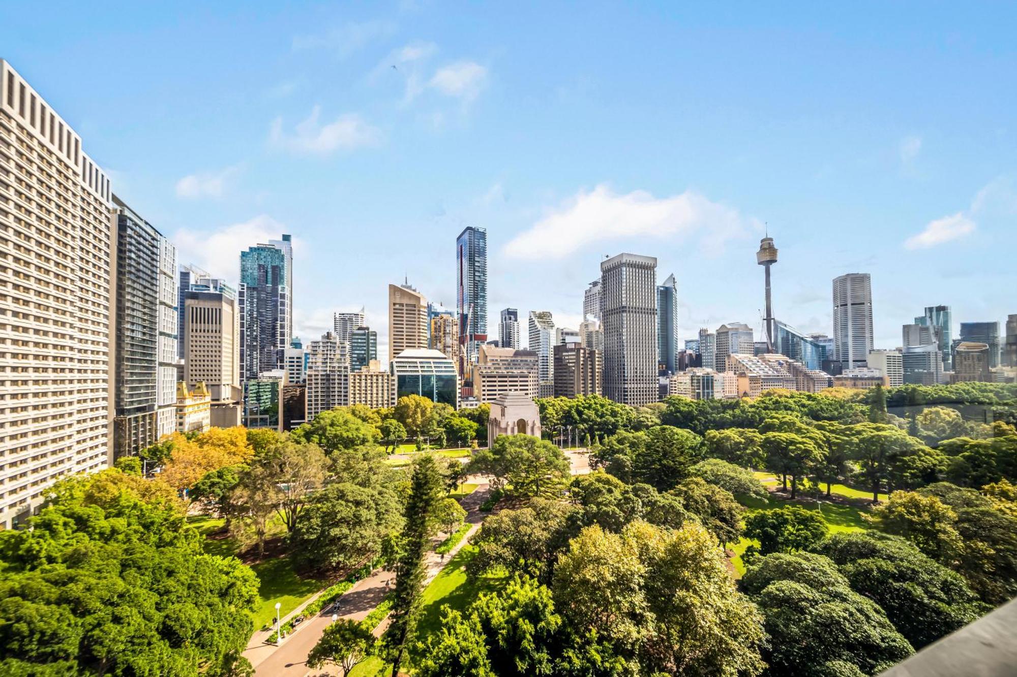 Oaks Sydney Hyde Park Suites Sidney Exterior foto